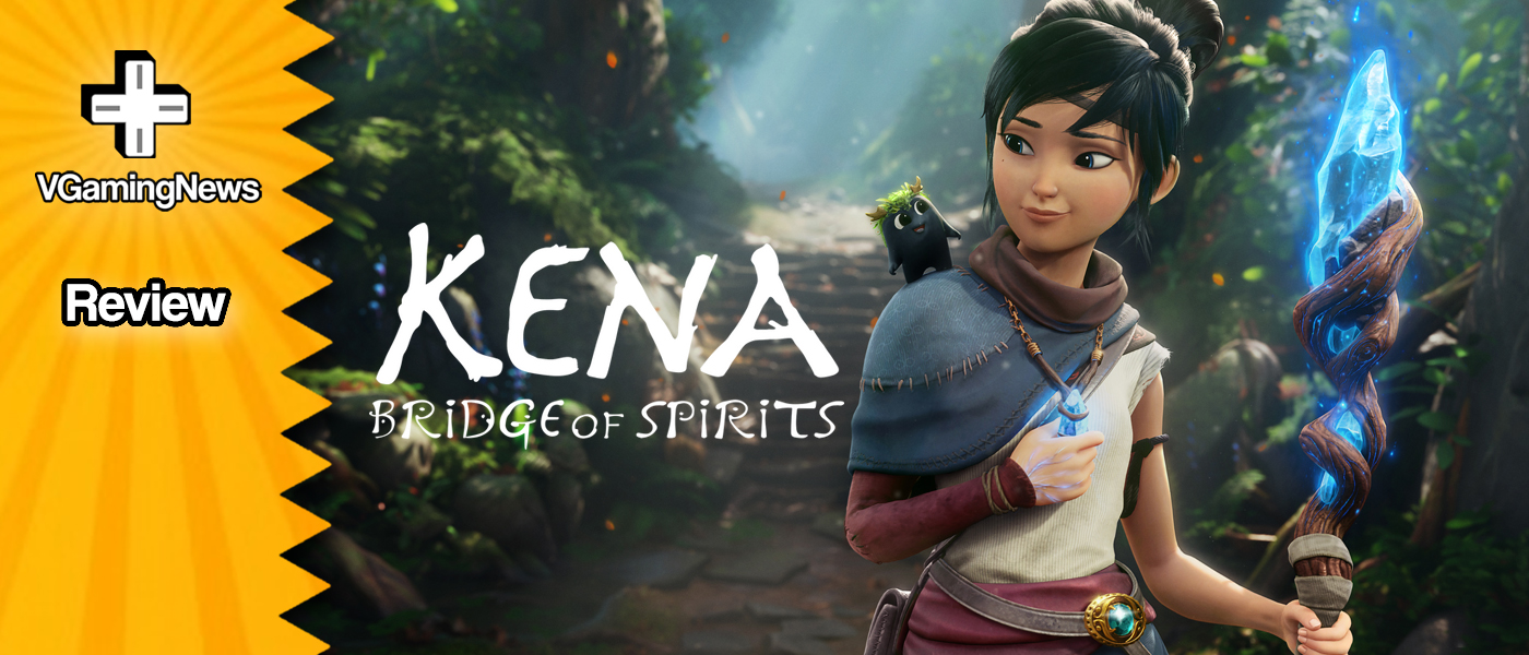 Review banner for Kena: Bridge of Spirits